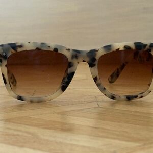 Krewe Tortoise Shell Sunglasses "Charles II"